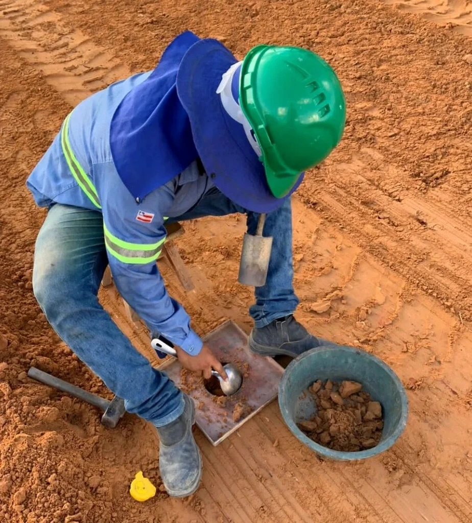 Field Density Testing in Montgomery AL — Sand Cone Method